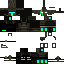 Black skin: raw texture render