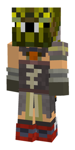 Black skin: body, front render