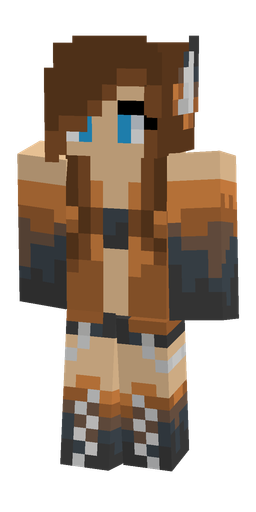 Black skin: body, front render