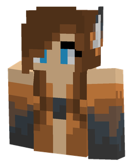Black skin: bust render