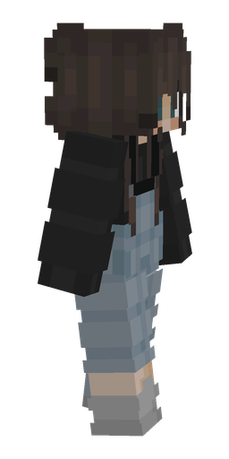 Black skin: body, right side render