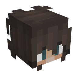 Black skin: head render