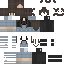 Black skin: raw texture render
