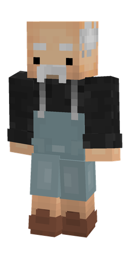 Black skin: body, front render