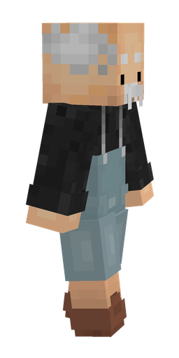 Black skin: body, right side render