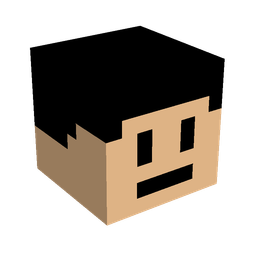 Black skin: head render