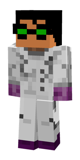 Black skin: body, front render