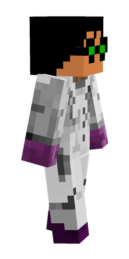 Black skin: body, right side render