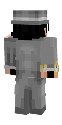 Classic skin: body, back render