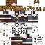 Brown skin: raw texture render