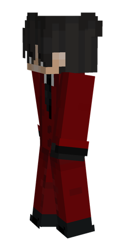 Black skin: body, left side render