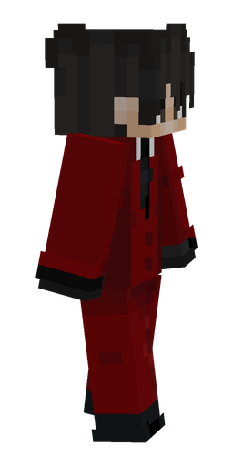 Black skin: body, right side render