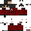 Black skin: raw texture render