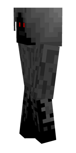 Black skin: body, left side render