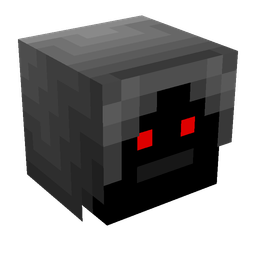 Black skin: head render