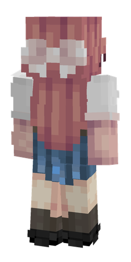Orange skin: body, back render