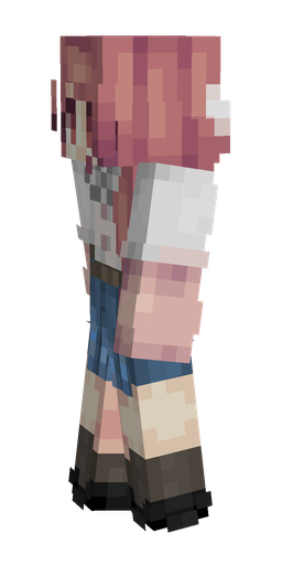 Orange skin: body, left side render