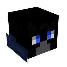 Black skin: head render