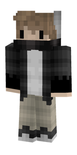 Black skin: body, front render