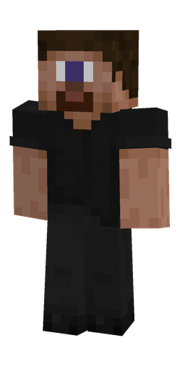 Black skin: body, front render