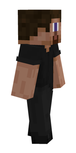 Black skin: body, right side render