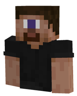 Black skin: bust render