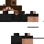 Black skin: raw texture render