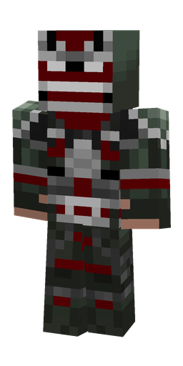 Black skin: body, front render