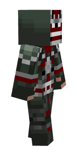 Black skin: body, right side render
