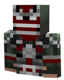 Black skin: bust render