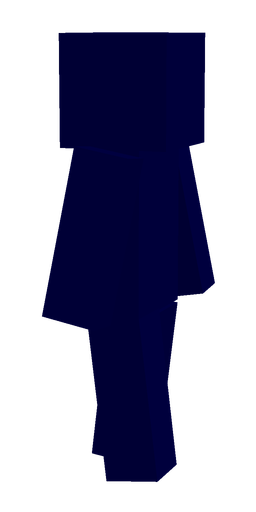 Blue skin: body, right side render