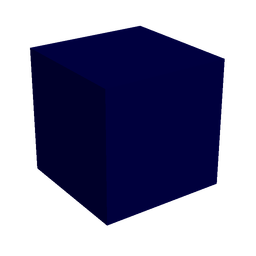 Blue skin: head render