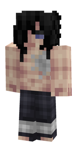 Black skin: body, front render