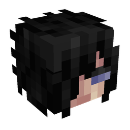 Black skin: head render
