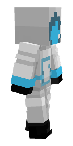 Black skin: body, right side render