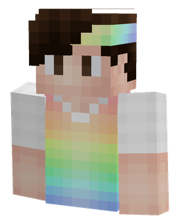 Blue skin: bust render