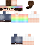 Blue skin: raw texture render