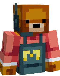 Blue skin: bust render