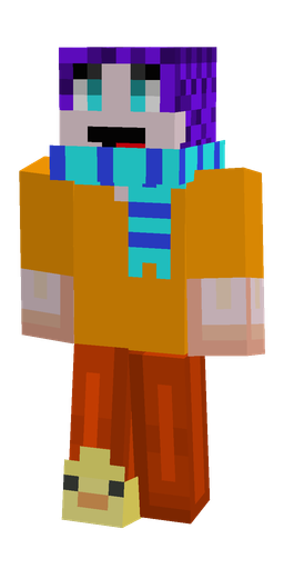 Brown skin: body, front render