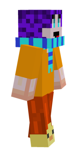 Brown skin: body, right side render