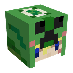 Green skin: head render