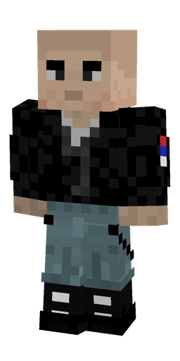 Black skin: body, front render