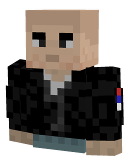 Black skin: bust render