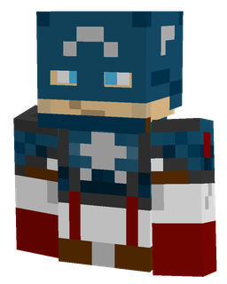 Blue skin: bust render