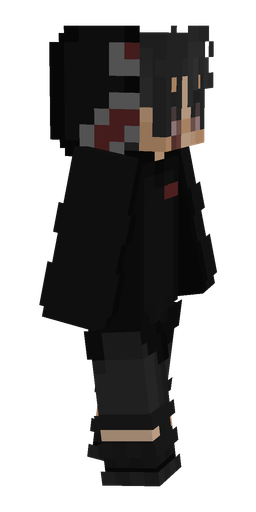Black skin: body, right side render
