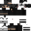 Black skin: raw texture render