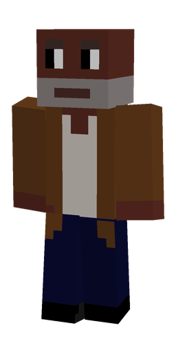 Black skin: body, front render