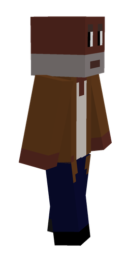 Black skin: body, right side render
