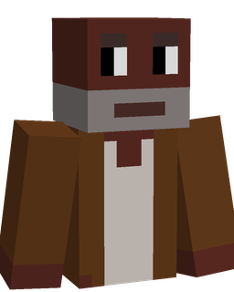 Black skin: bust render