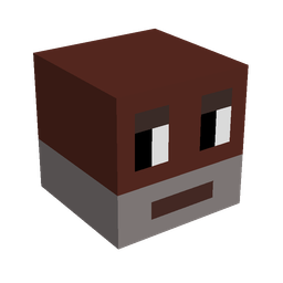 Black skin: head render
